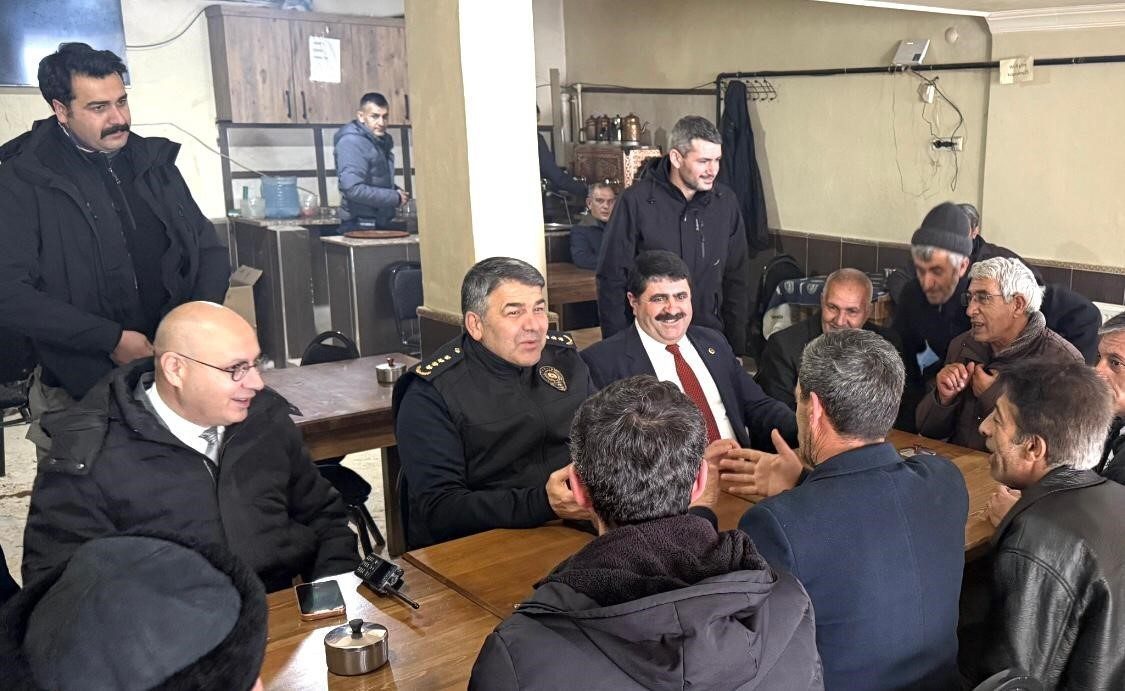 Erzurum Emniyet Müdürü Onur Karaburun, Köprüköy Belediye Başkanı Nevzat Karasu