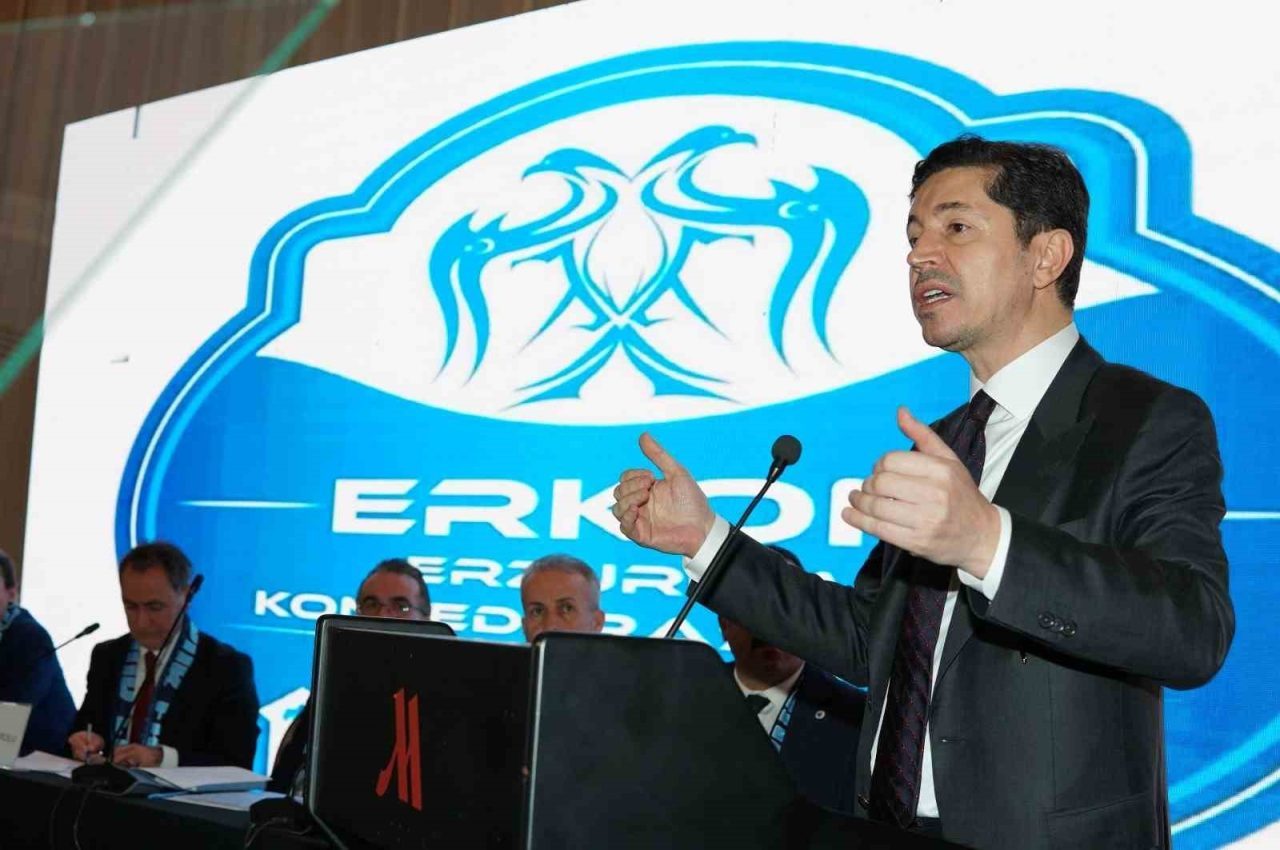 Erzurum Konfederasyonu’nun (ERKON) kuruluşunun 8. yılı dolayısıyla düzenlenen 3. Olağan