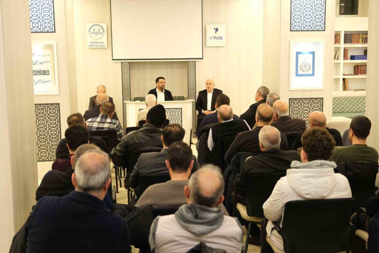 Erzincan İl Müftülüğü tarafından düzenlenen “İl ve İlçe Müftülüklerinin Faaliyetleri
