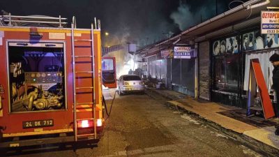 Erzincan’ın İnönü Mahallesi’nde bulunan bir ekmek fırınında çıkan yangın, kısa