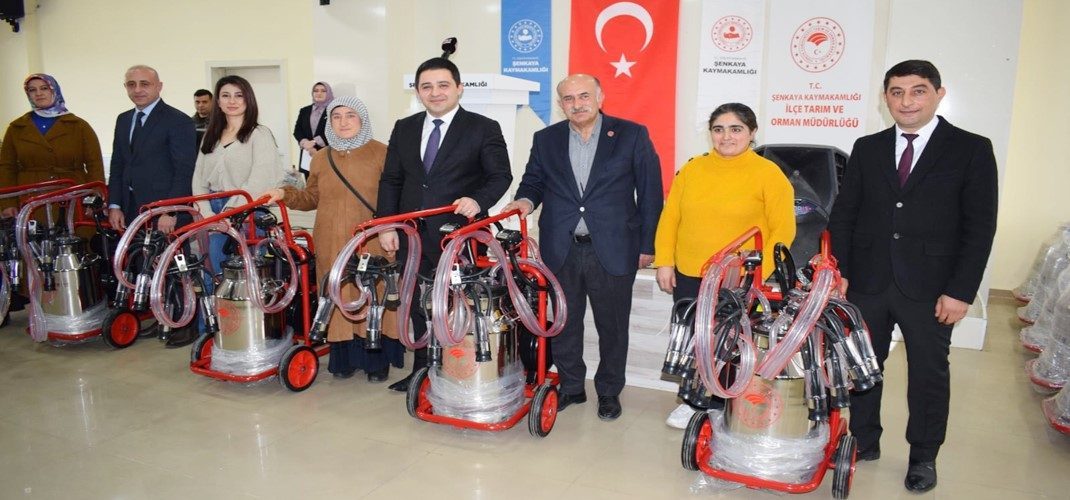Erzurum’da elde edilen sütün daha sağlıklı şartlarda tüketiciye ulaşması için