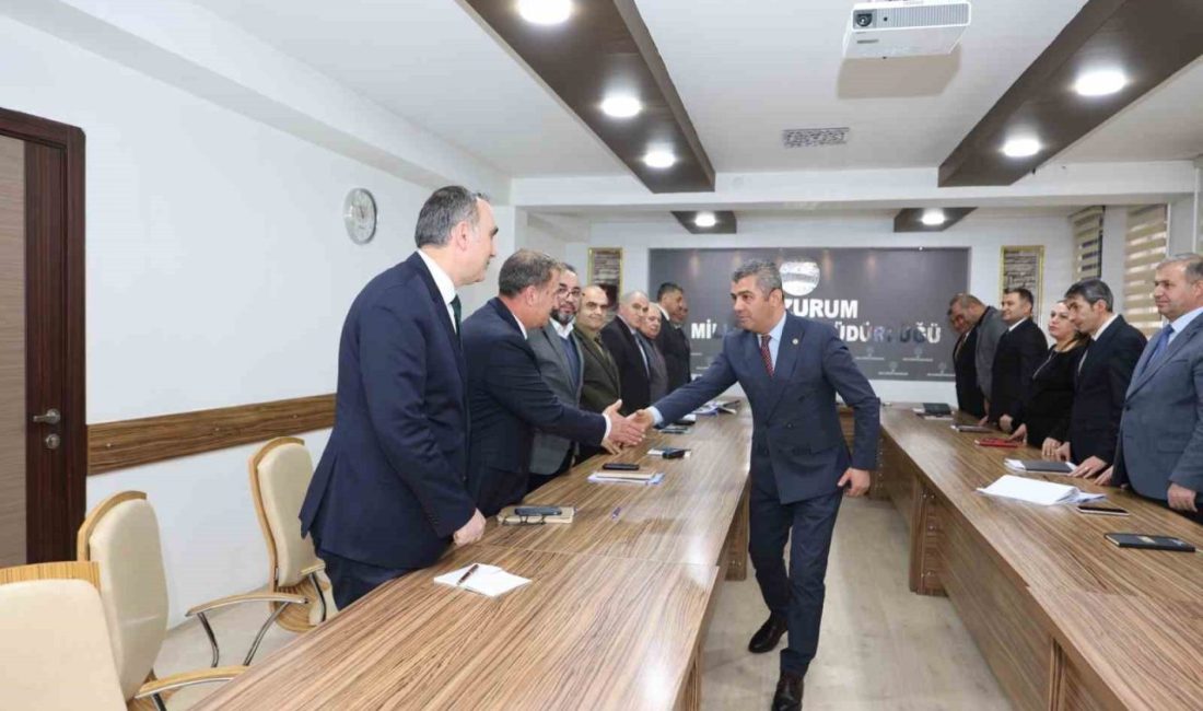 Erzurum’da “Eğitimde Değerlendirme ve Yol Haritası”, İl Millî Eğitim Müdürü