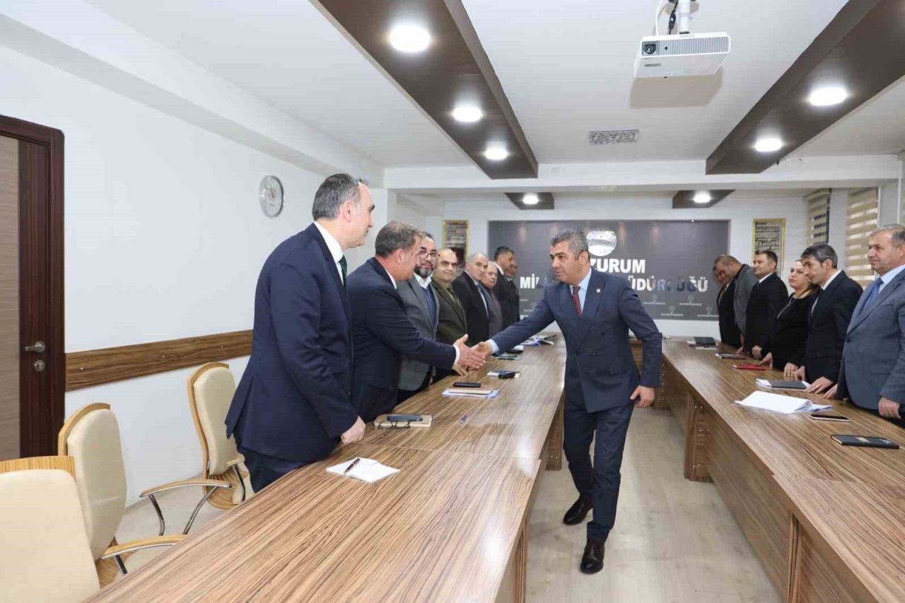 Erzurum’da “Eğitimde Değerlendirme ve Yol Haritası”, İl Millî Eğitim Müdürü