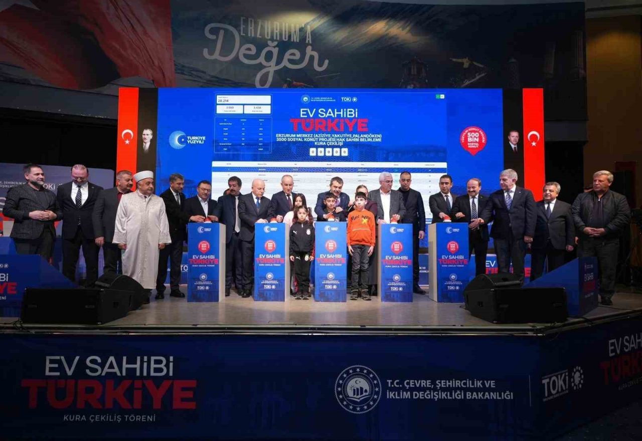 Yüzyılın Konut Projesi’nde kuralar devam ediyor. 500 bin Sosyal Konut