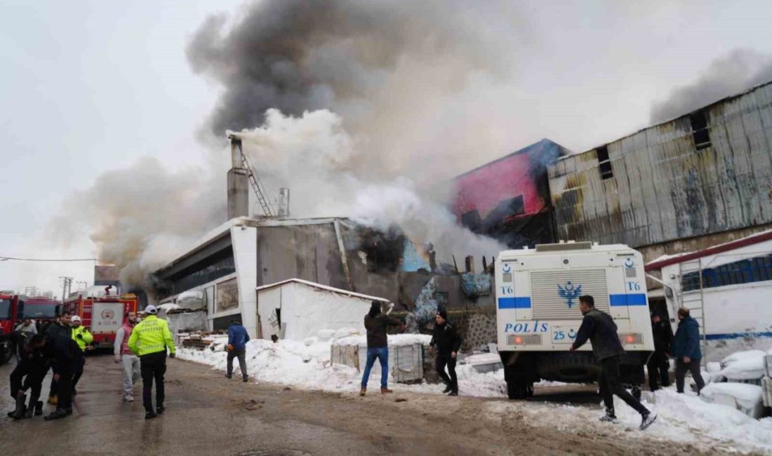Erzurum’un Yakutiye ilçesi Kurtuluş Mahallesi Keresteciler Sitesi’nde bulunan ve mobilya