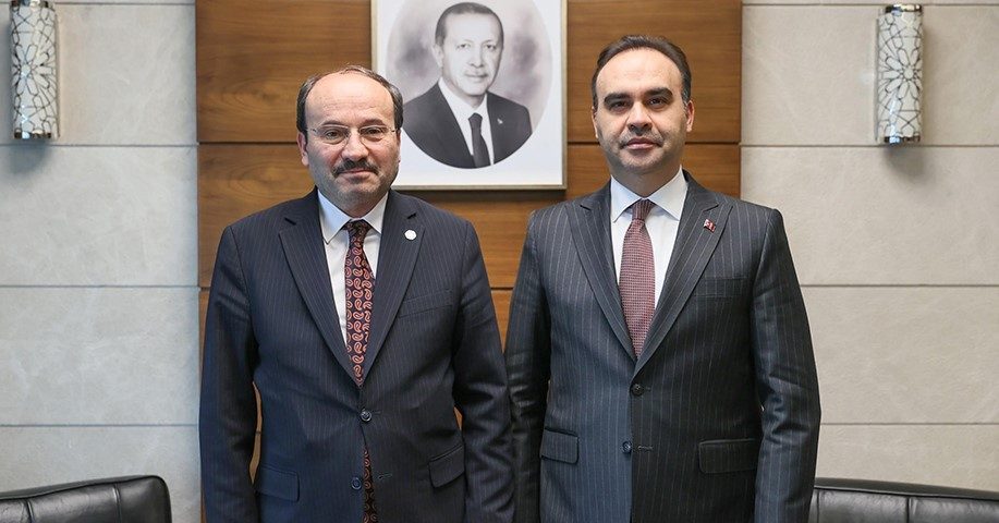 Erzurum Teknik Üniversitesi (ETÜ) Rektörü Prof. Dr. Bülent Çakmak, Ankara’da