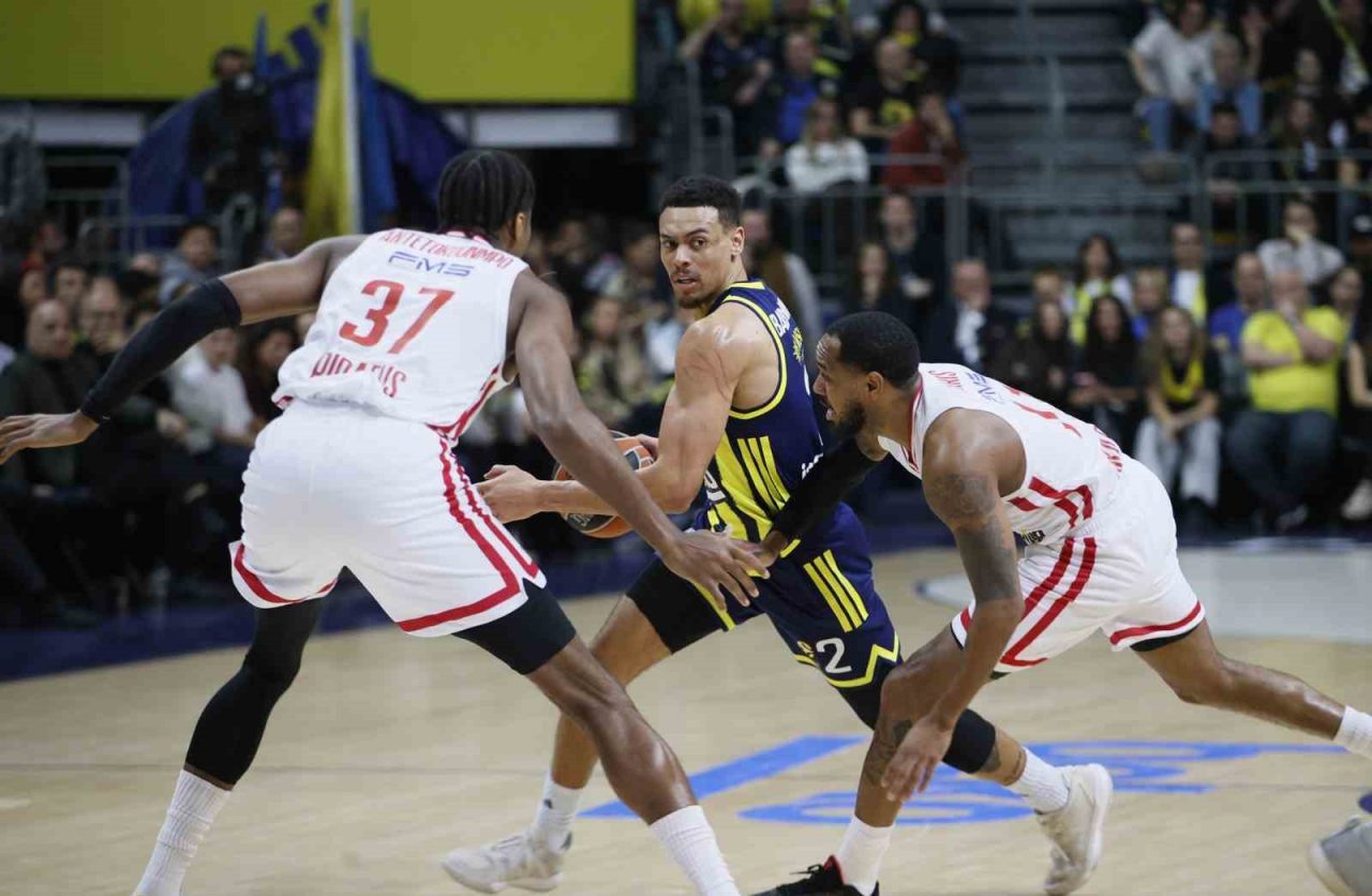 Fenerbahçe Beko, Euroleague’in 20. hafta maçında Yunan ekibi Olympiakos’u 88-80’lik