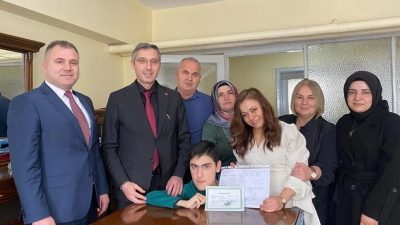 Bayburt İl Milli Eğitim Müdürü Ömer Faruk Kahraman, evde eğitim