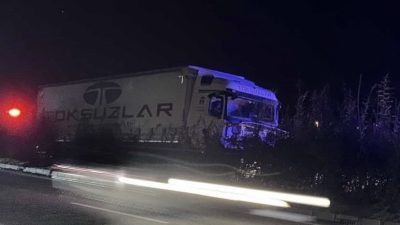 Giresun’un Bulancak ilçesinde Karadeniz Sahil Yolu’nda meydana gelen kazada 1