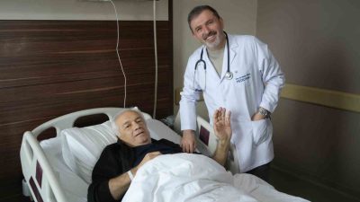 Gürcistan’dan Samsun’a tedavi için gelen 65 yaşındaki hasta, pankreas ve