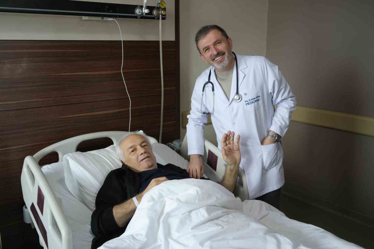 Gürcistan’dan Samsun’a tedavi için gelen 65 yaşındaki hasta, pankreas ve