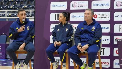 Halkbank Kadınlar Türkiye Kupası finali öncesinde Galatasaray Kadın Basketbol ile