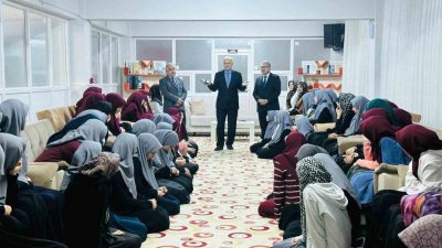 Diyanet İşleri Başkan Yardımcımız Dr. Hüseyin Hazırlar, Yenişehir Yatılı Kız