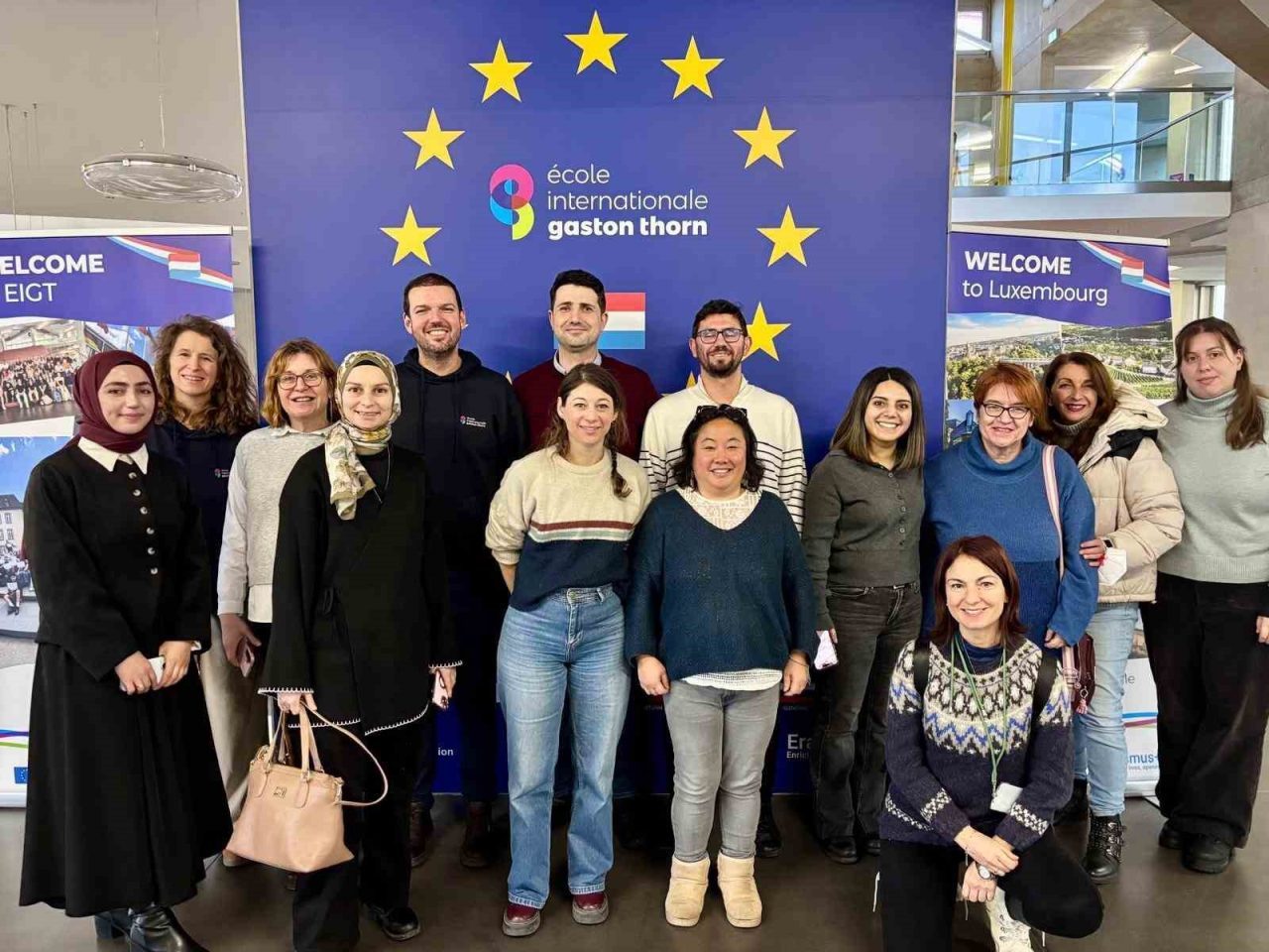 Erzurum’un Hınıs ilçesinde görev yapan 5 öğrenmen, Erasmus+ Programı kapsamında