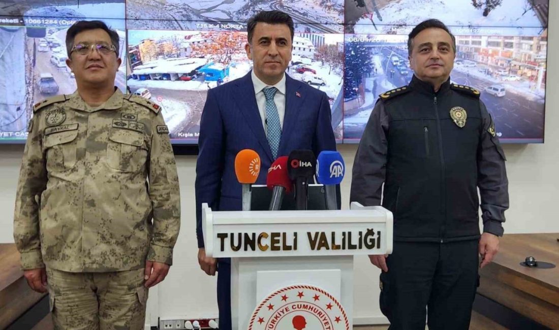 Tunceli Valisi ve Belediye Başkan Vekili Şefik Aygöl, 2025 yılı