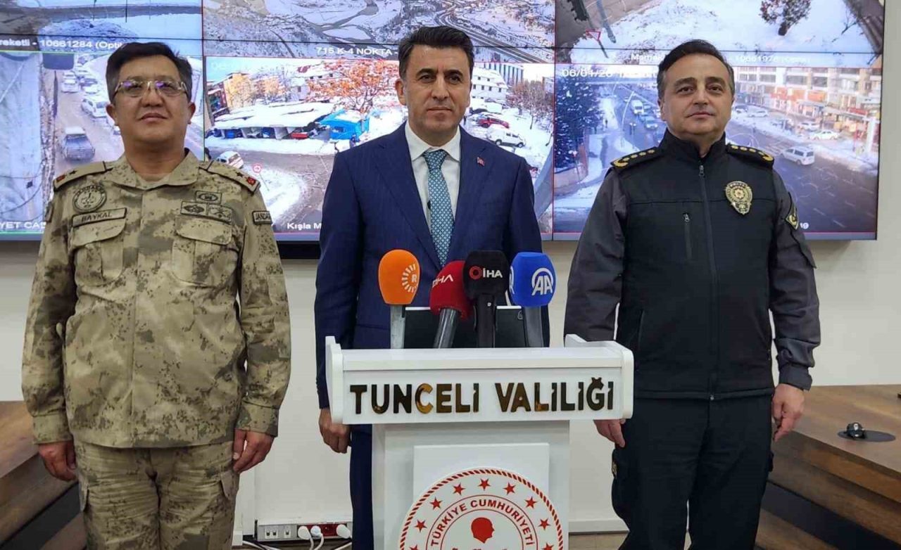 Tunceli Valisi ve Belediye Başkan Vekili Şefik Aygöl, 2025 yılı