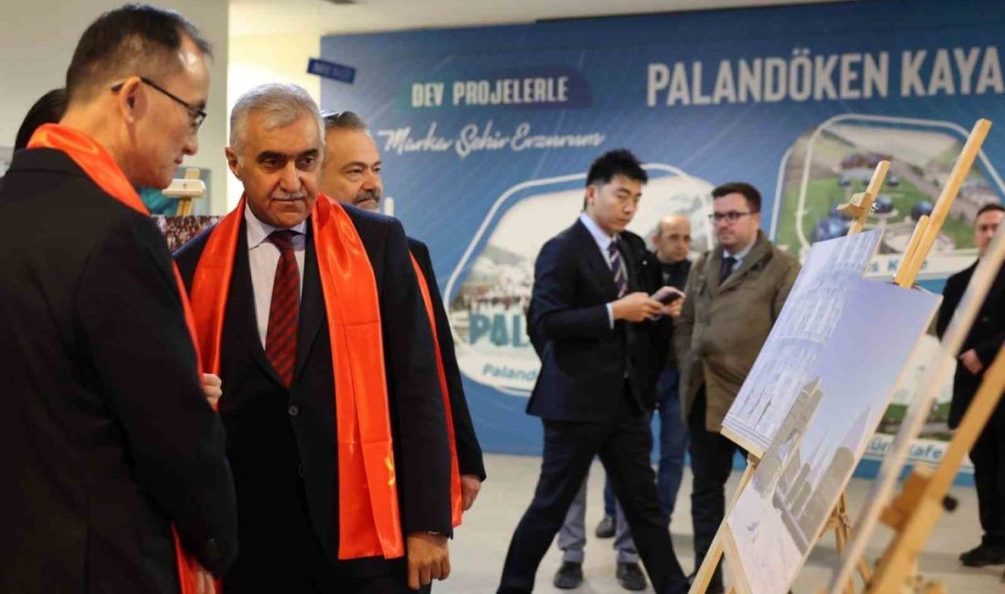 Erzurum Büyükşehir Belediyesi tarafından düzenlenen fotoğraf sergisinde kardeş şehirler bir