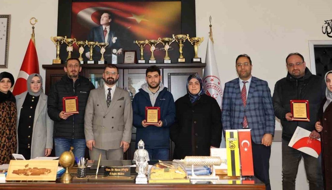 Bayburt’ta kanser tarama hizmetlerinde gösterdikleri üstün performansla en yüksek tarama