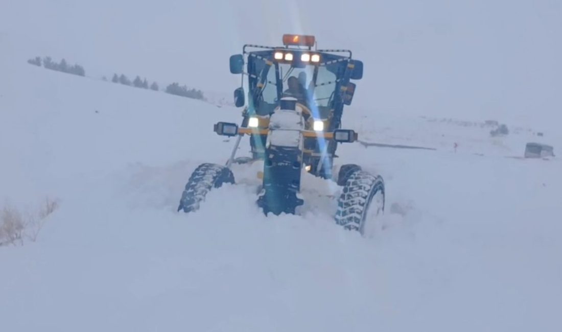 Kars’ta kar ve tipi hayatı olumsuz etkilemeye devam ediyor. Kar