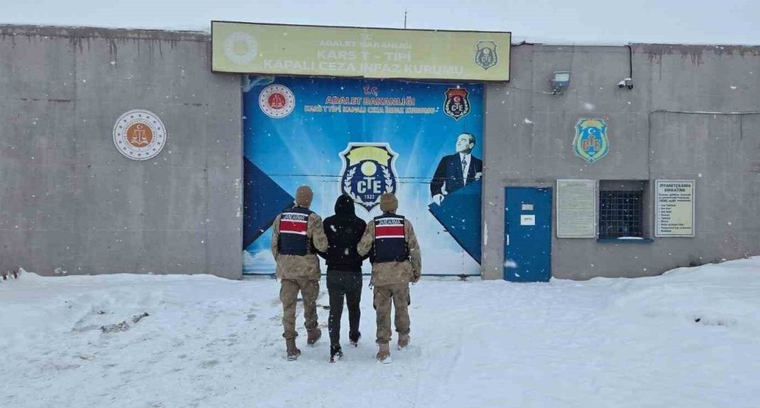 Kars’ta haklarında toplam 9 yıl, 19 ay kesinleşmiş hapis cezası