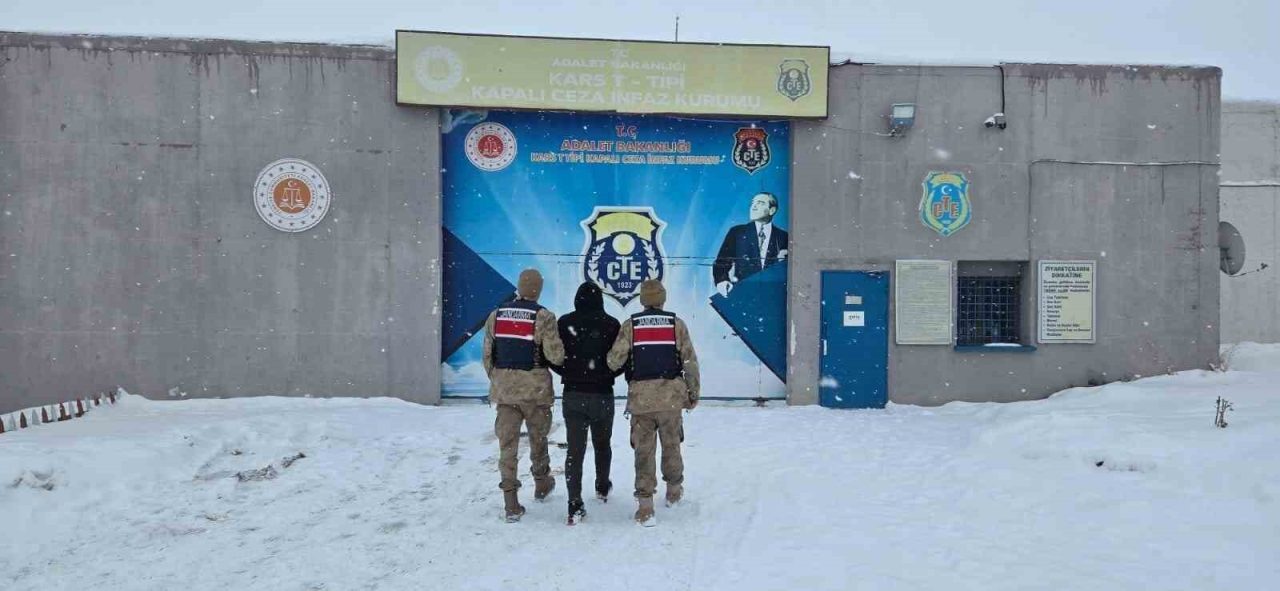 Kars’ta haklarında toplam 9 yıl, 19 ay kesinleşmiş hapis cezası