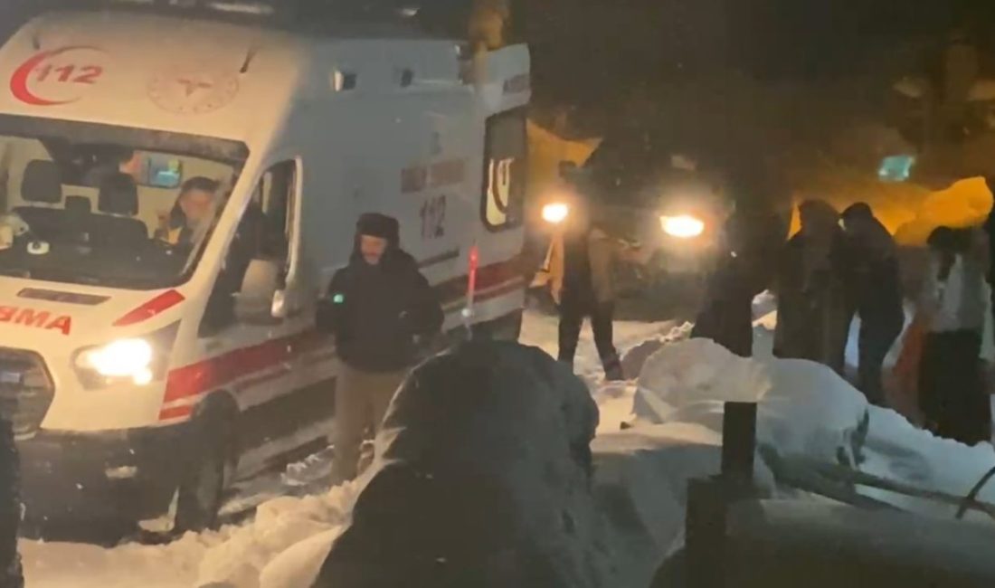 Kars’ın Selim ilçesinde yoğun kar yağışı ve tipi hayatı olumsuz