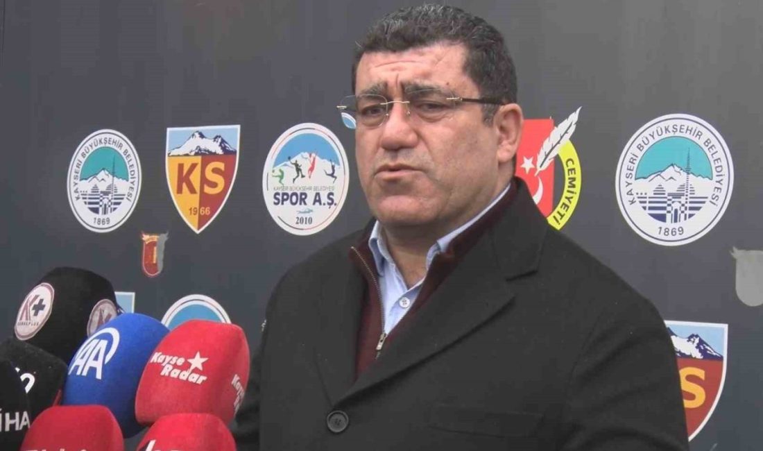 Kayserispor Başkanı Nurettin Açıkalın, sahalarında ağırladıkları Rams Başakşehir maçı sonrası