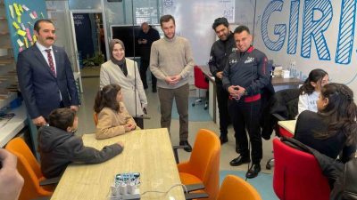 Erzurum’da koruma ve bakım altındaki çocuklara yönelik düzenlenen Kış Bilim