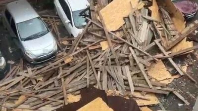 Marmara Bölgesi’ni dün etkisi altına alan kuvvetli rüzgar, Kocaeli’de büyük