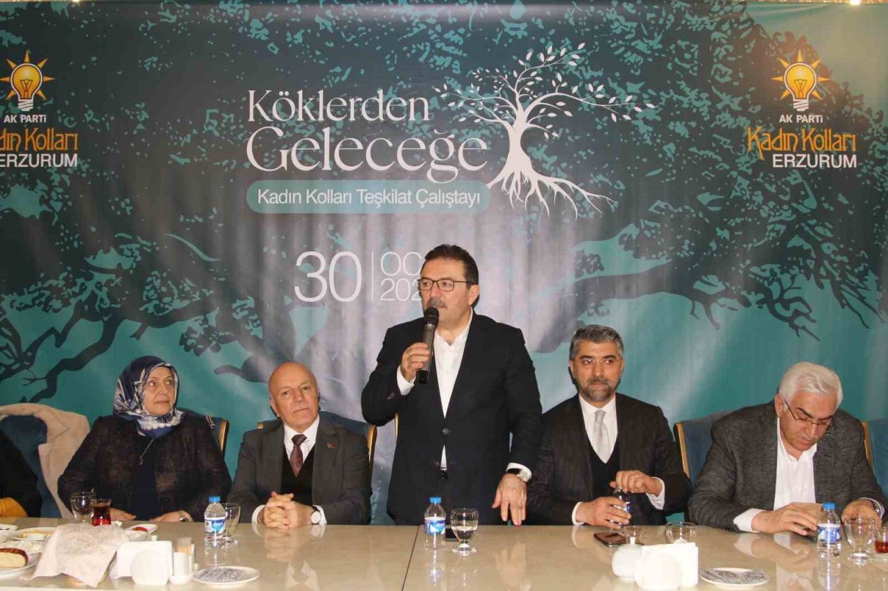 AK Parti Erzurum İl Kadın Kolları tarafından düzenlenen “Köklerden Geleceğe”