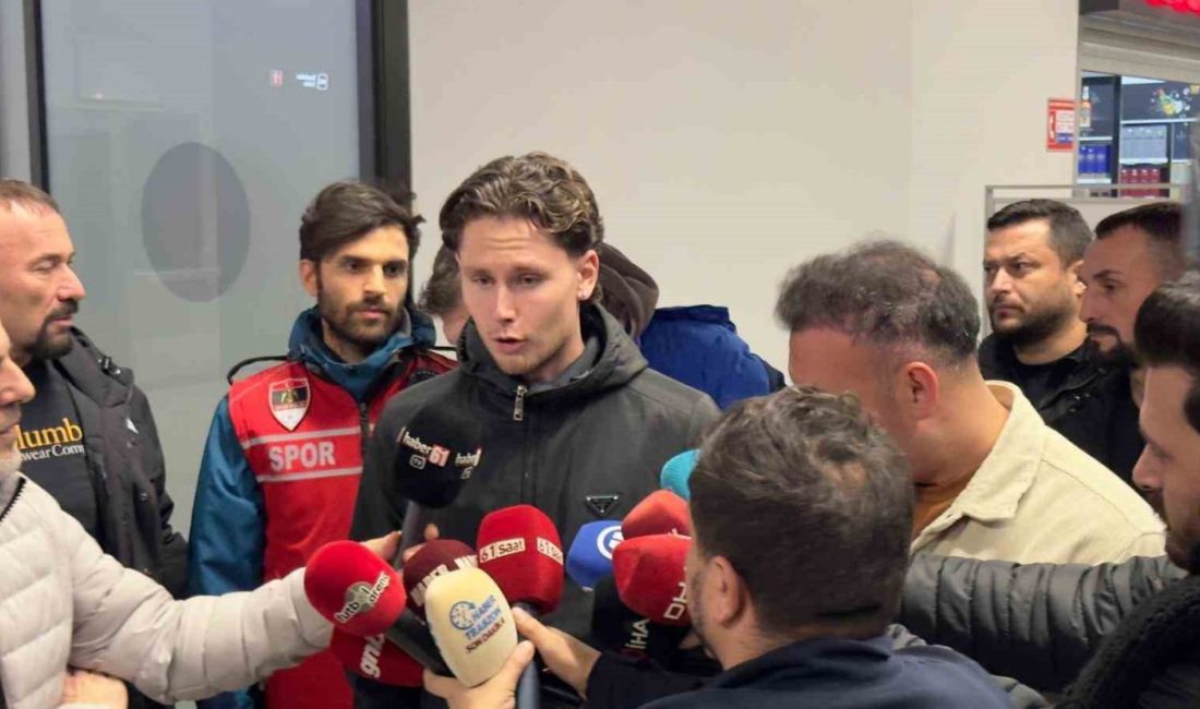 Trabzonspor’un İtalya Serie A ekiplerinden Parma’dan transfer ettiği Norveçli futbolcu