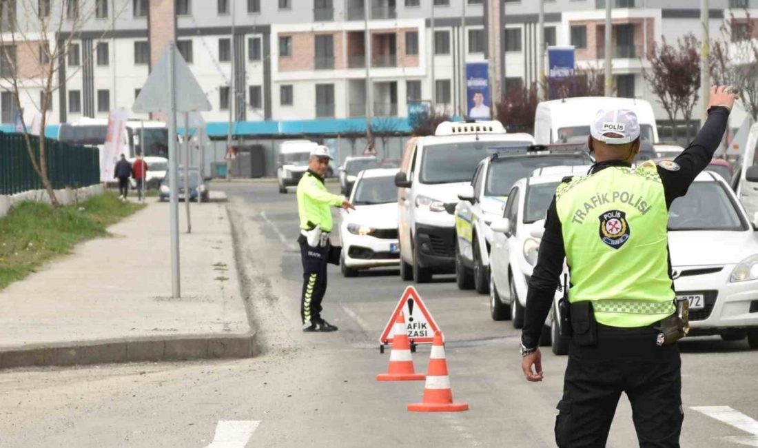 Ordu’da polis ekipleri tarafından trafik kazalarını azaltmaya yönelik yapılan denetimlerde,