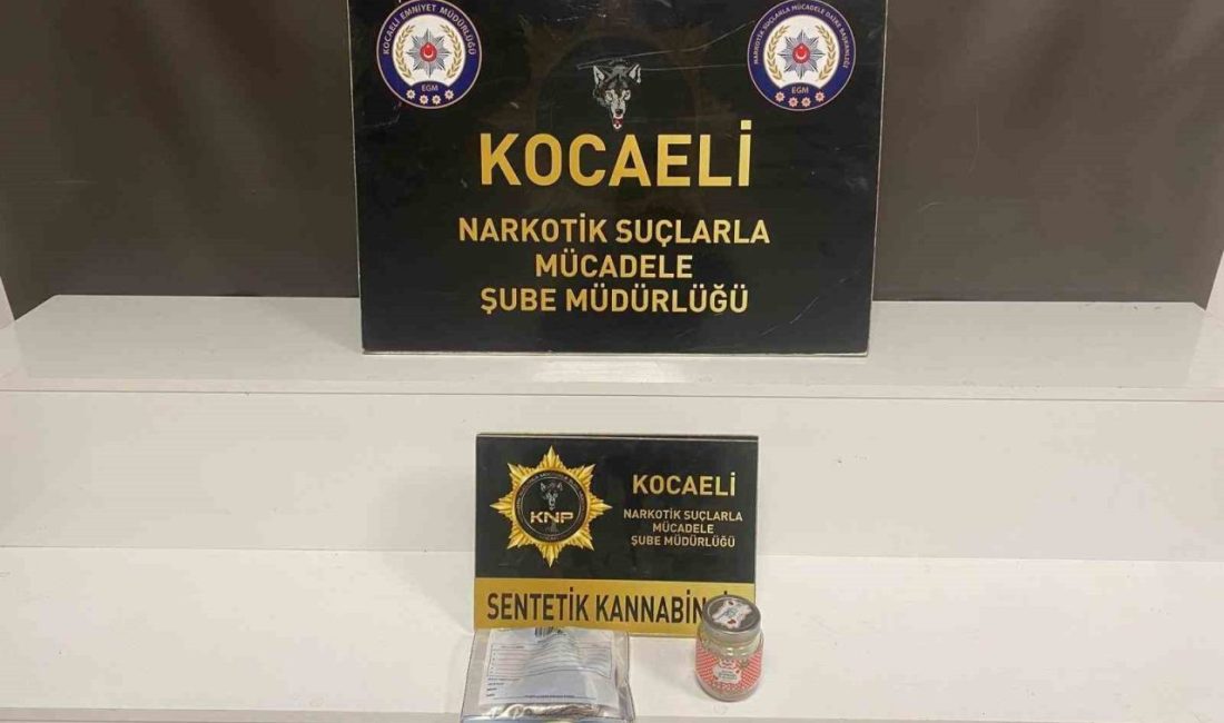 Kocaeli’de şehir genelinde polis ekiplerince yapılan gerçekleştirilen uyuşturucu operasyonunda gözaltına