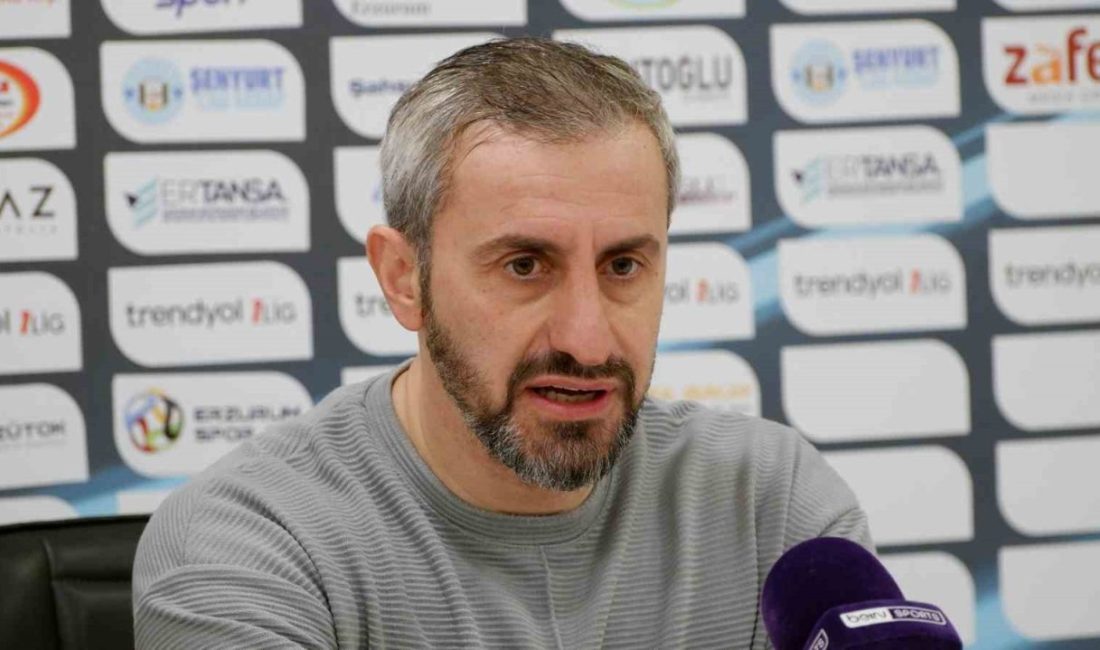 Erzurumspor FK Teknik Direktörü Serkan Özbalta, önlerinde çok uzun bir