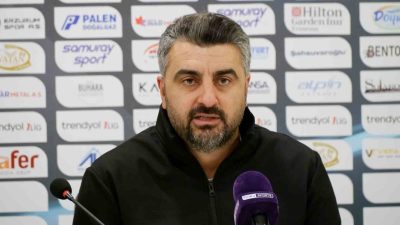 Amed Sportif Faaliyetler Teknik Direktörü Sinan Kaloğlu, Erzurumspor FK mağlubiyeti