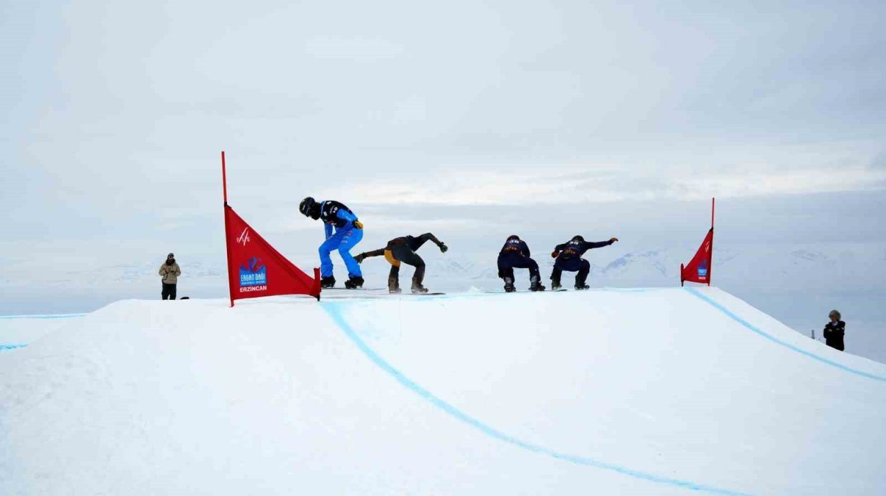 Avrupa’nın en başarılı snowboard sporcuları, Snowboard Cross Avrupa Kupası için