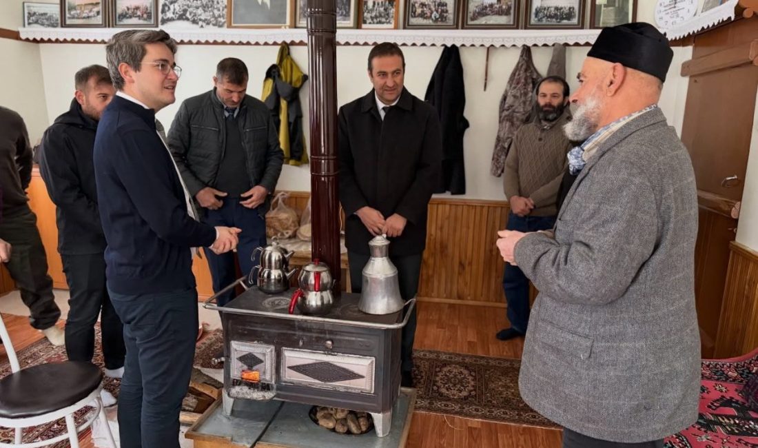 Kemaliye Kaymakamı Emirhan Arıkan, köy ziyaretleri kapsamında Toybelen (Gemürgap) köyünü