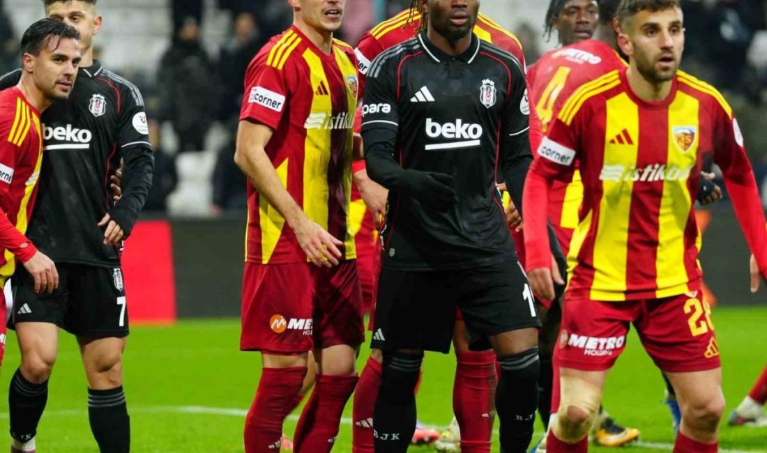 Trendyol Süper Lig’in 18. haftasında Beşiktaş, konuk ettiği Kayserispor’u 1-0