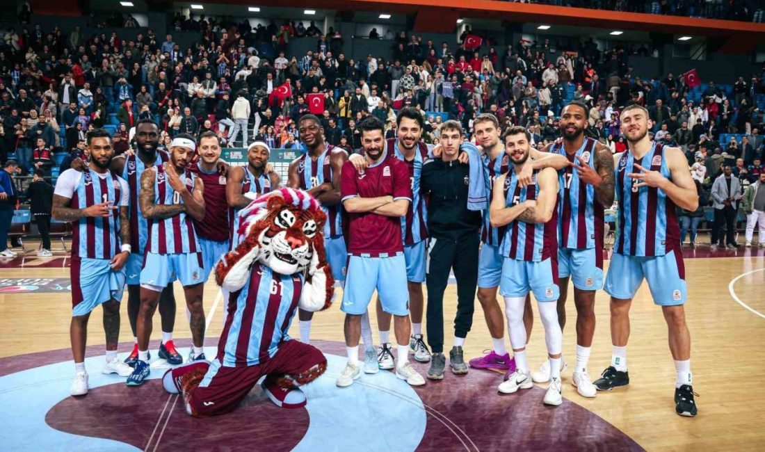 Trabzonspor, Türkiye Sigorta Basketbol Süper Ligi’nin 17. haftasında sahasında karşılaştığı