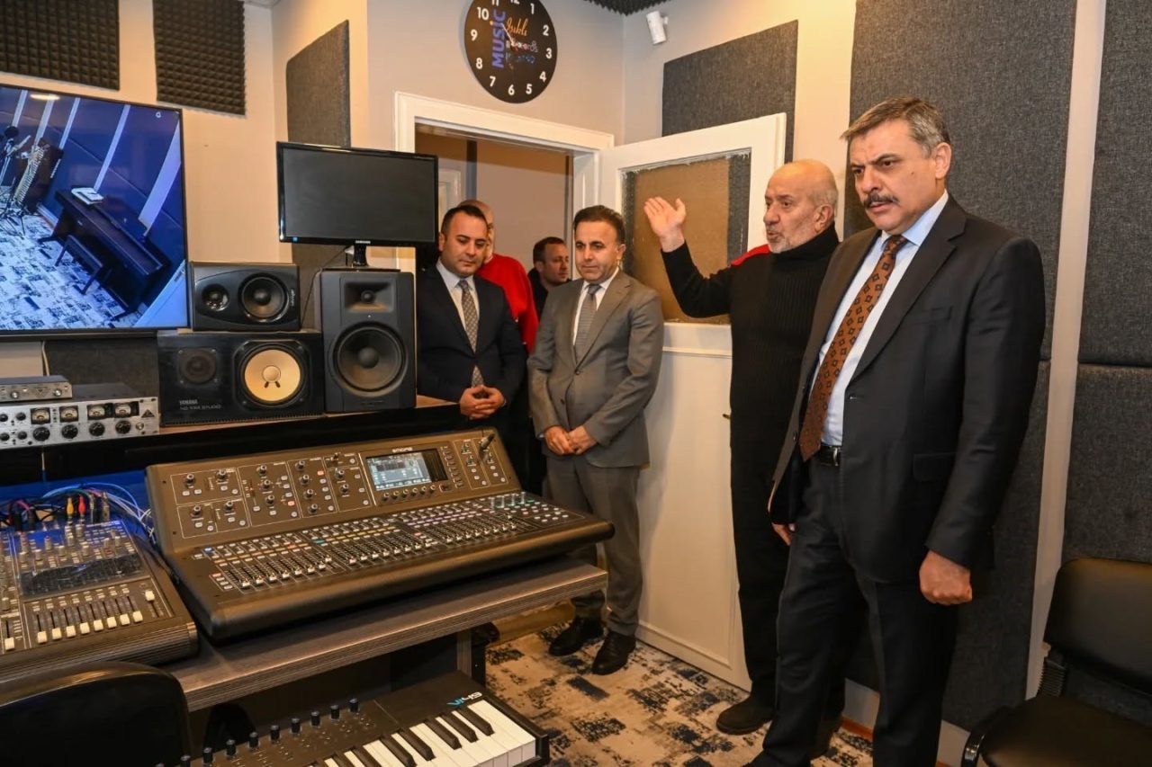 Vali Mustafa Çiftçi, Erzurum’da çekimleri gerçekleştirilen “Dua” adlı sinema filminin