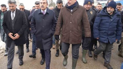 Milli Eğitim Bakanı Prof. Dr. Yusuf Tekin, Erzurum’da meydana gelen
