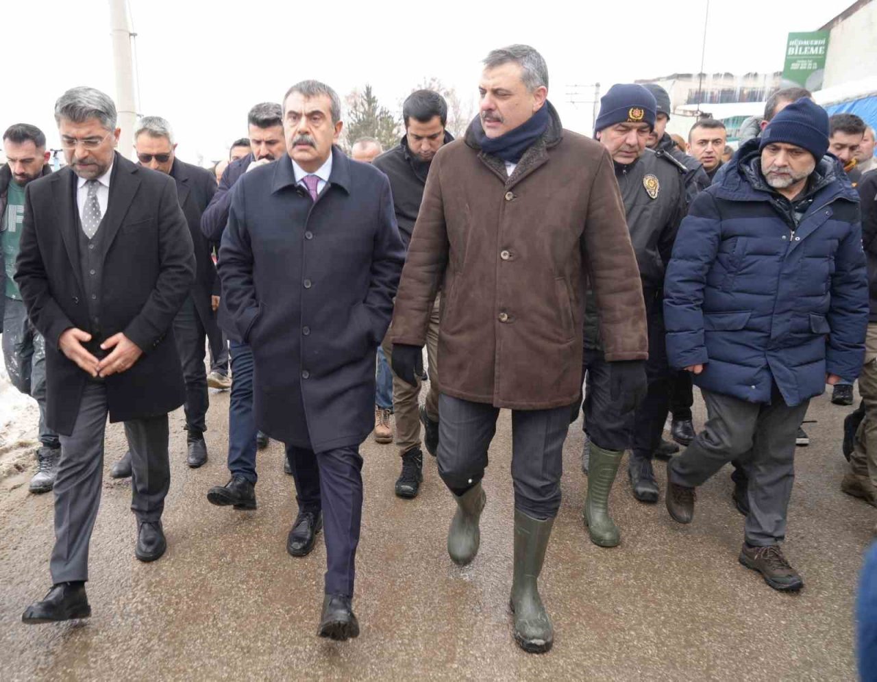 Milli Eğitim Bakanı Prof. Dr. Yusuf Tekin, Erzurum’da meydana gelen