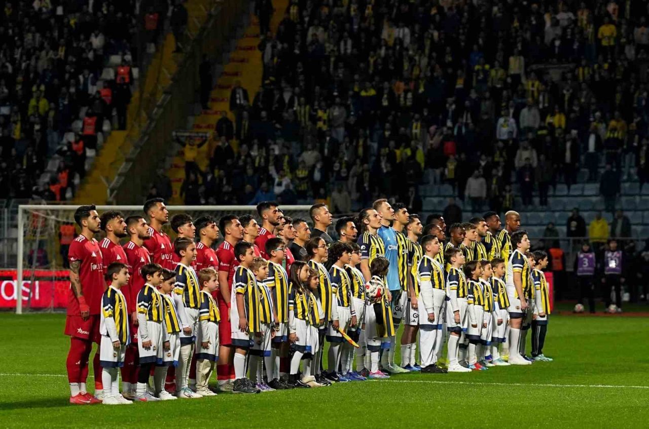 Ziraat Türkiye Kupası C Grubu 2. maçında Fenerbahçe, Recep Tayyip