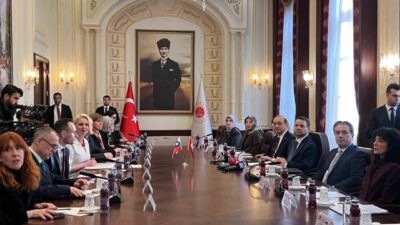 Adalet Bakanı Akın Gürlek, Slovenya Ulusal Meclis Başkanı Urska Klakocar