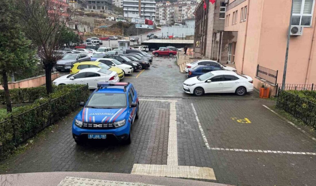 Zonguldak İlçe Jandarma ekiplerince sigara kaçakçılığına yönelik düzenlenen bir araç