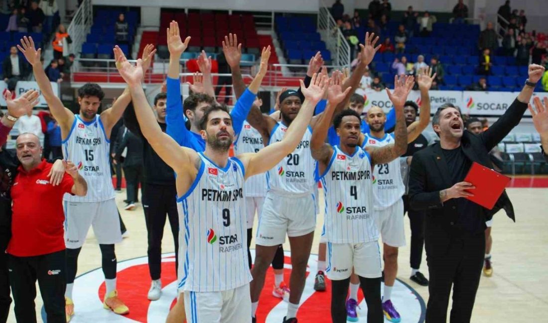 Aliağa Petkimspor, Basketbol Süper Ligi’nde oynadığı son 6 karşılaşmada galibiyet