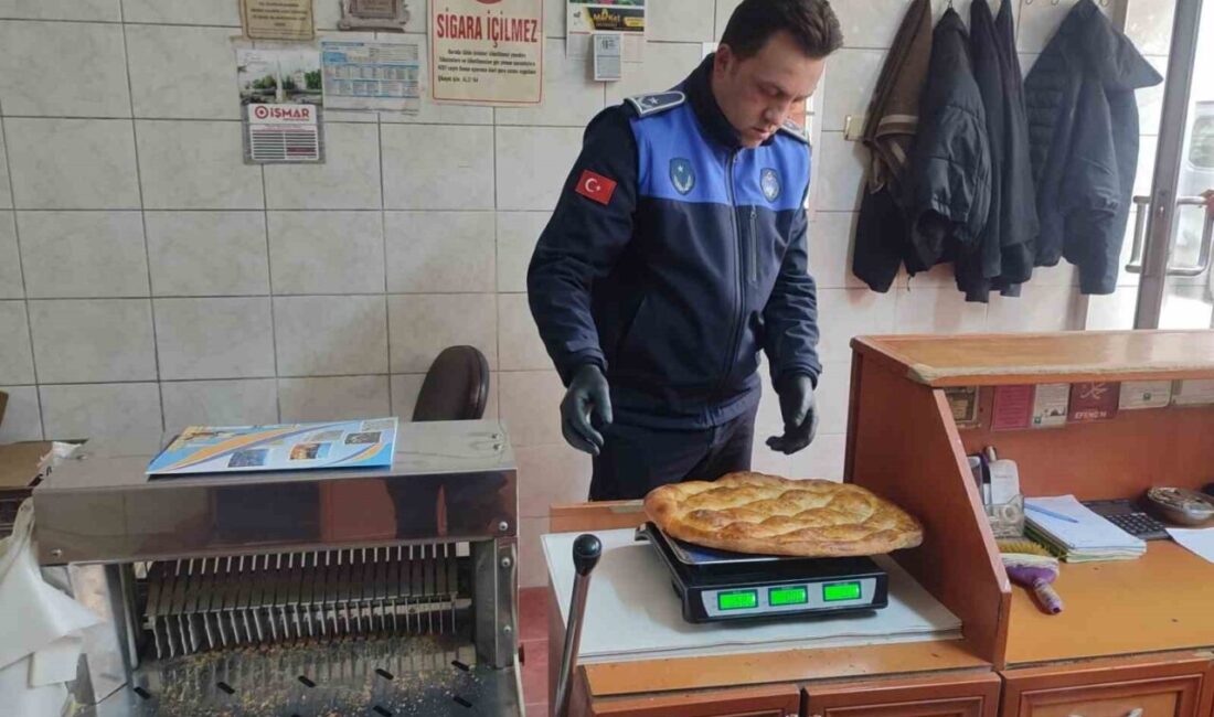 Bayburt’ta ramazan ayı dolayısıyla il merkezindeki fırınlarda zabıta ekiplerince hijyen