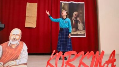 Öğrencilerde milli bilinç oluşturmak amacıyla Süleyman Ersoy İlkokulunda İstiklâl Marşı’nı