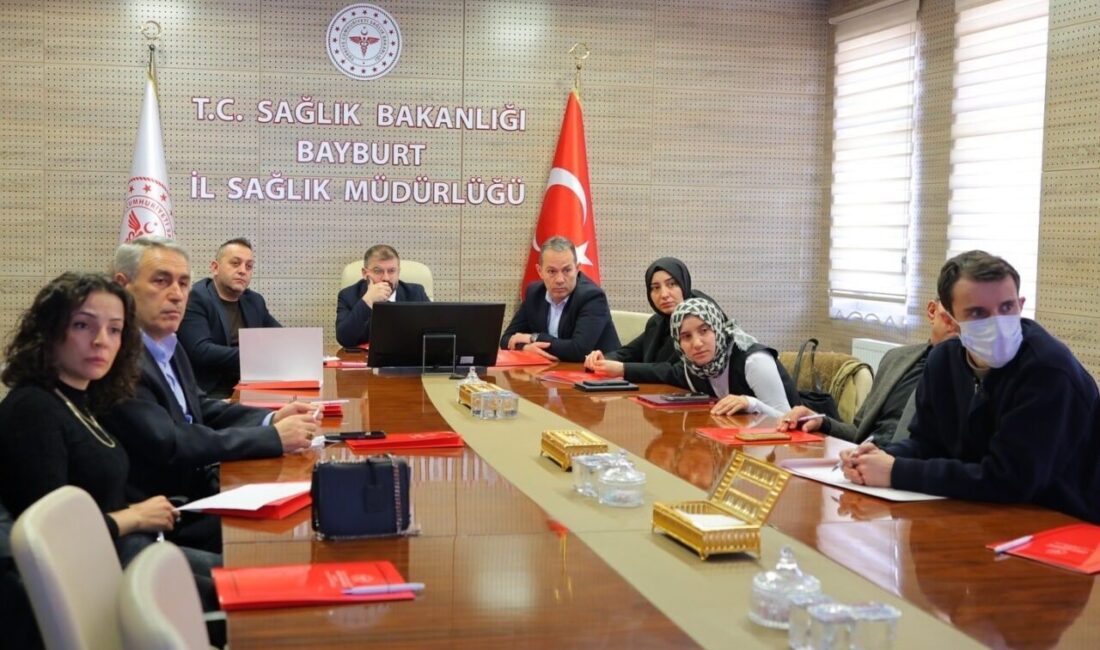 Bayburt’ta sağlık hizmetlerinin daha verimli ve kaliteli sunulması amacıyla eğitim