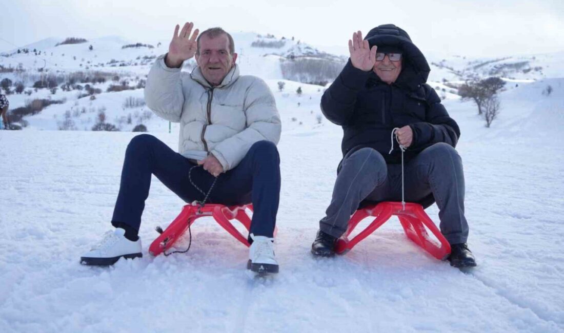 Bayburt’un 2 bin 400 rakımlı Kop Kayak Merkezi, Memnune Evsen